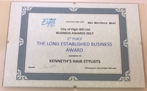Kenneth's Hairdressers Elgin Moray